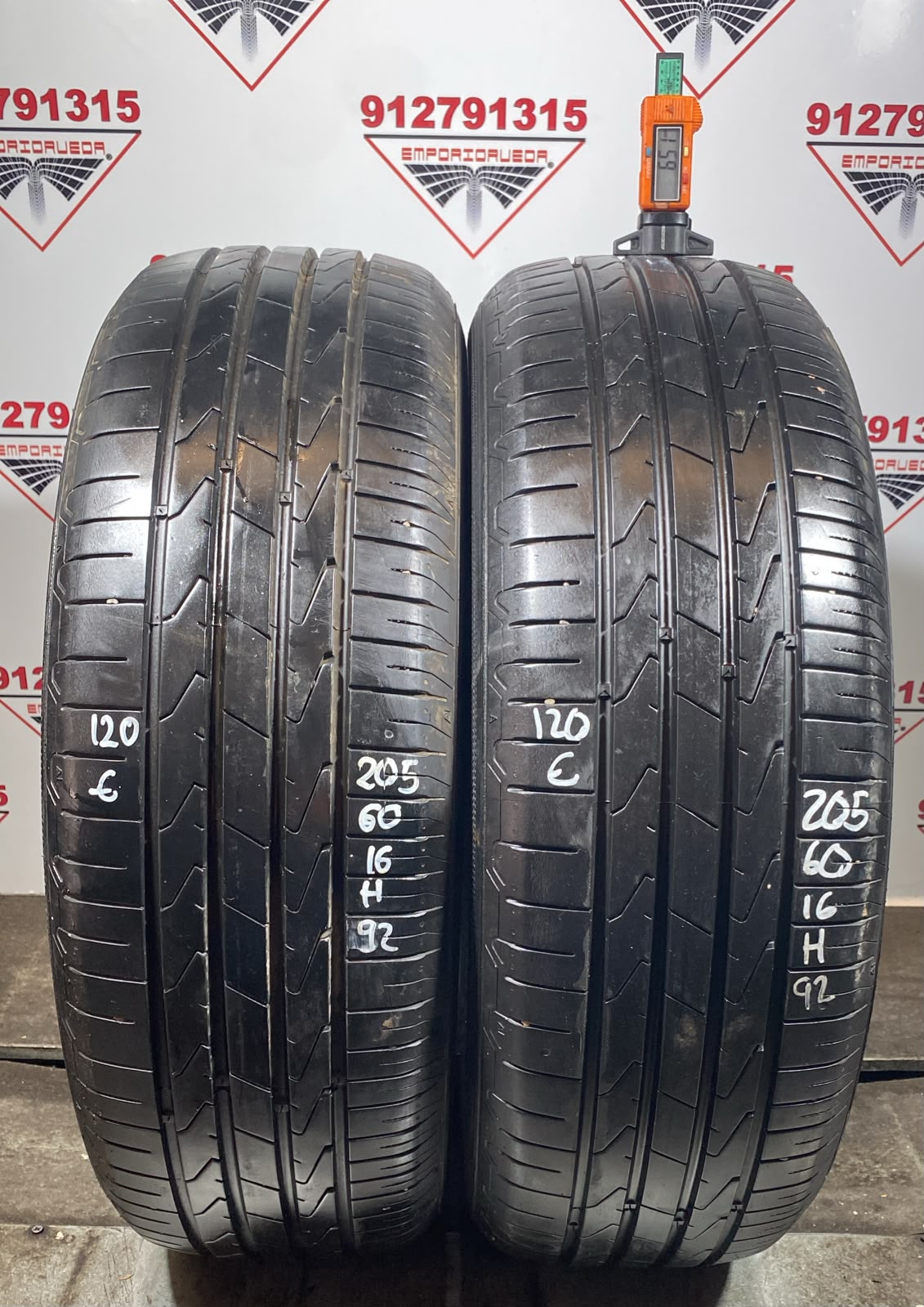 HANKOOK VENTUS PRIME 3 USADO  205/60 R16 92 H